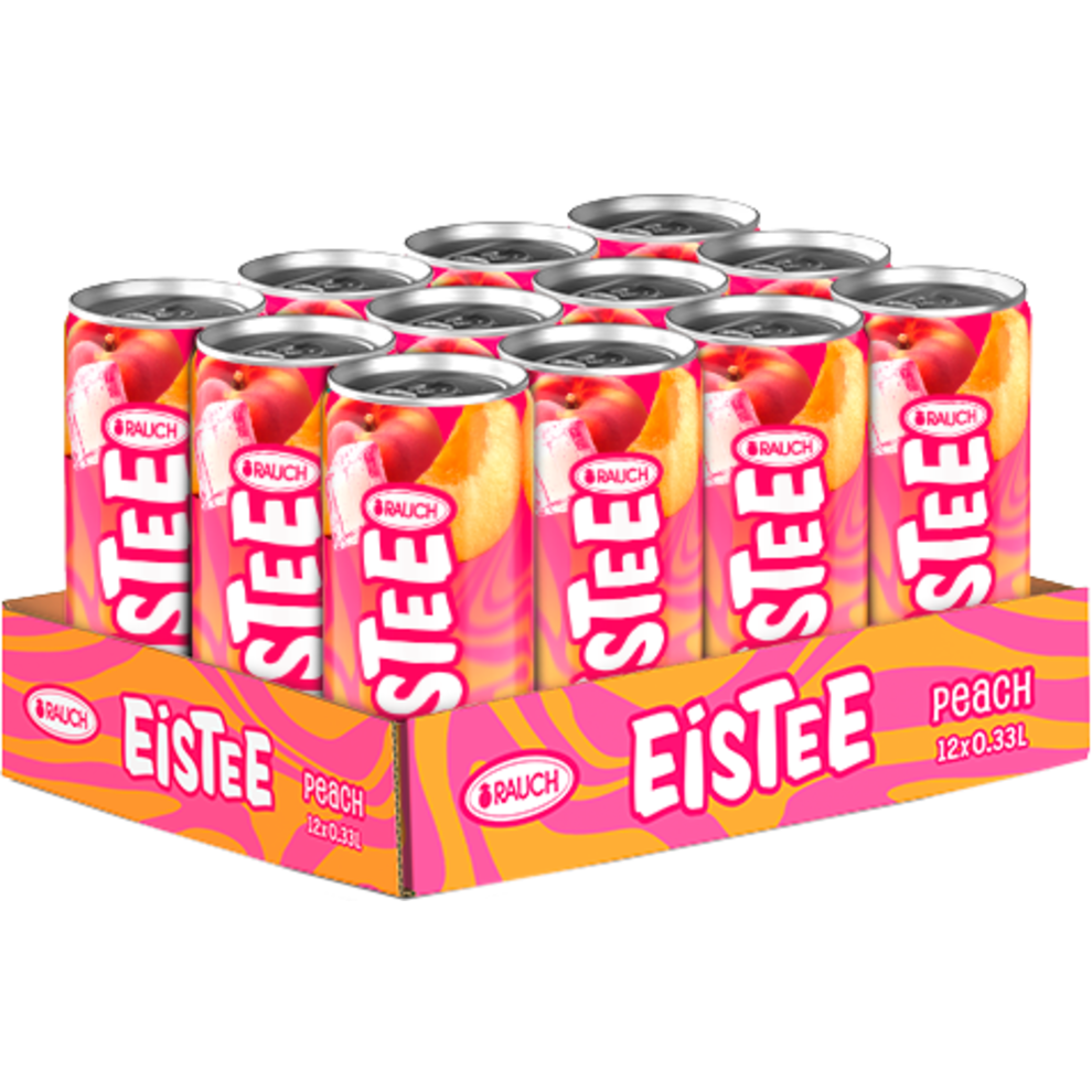 Rauch Eistee Pfir.12x0,33l DPG