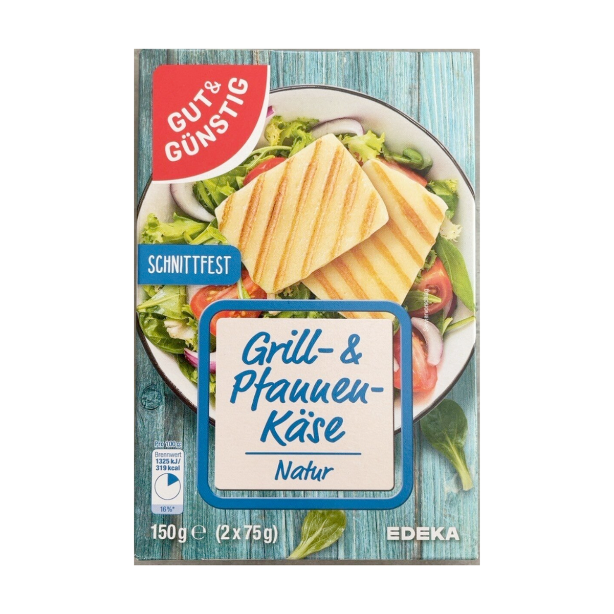 GUT&GÜNSTIG Räucherkäsescheiben Natur 150g