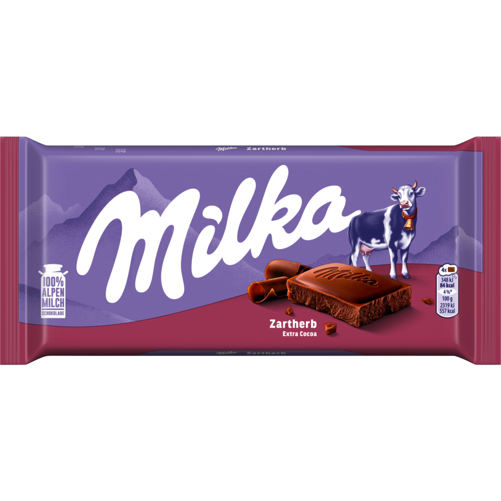 Milka Dunkel Schokoladentafel 90g