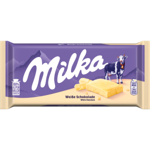 Milka Weiße Schokoladentafel 90g