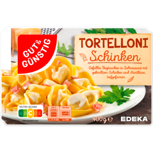 GUT&GÜNSTIG Тортеллони ветчина 400g