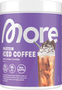 More Protein Iced Coffee Dark Cookie Crumble 300g