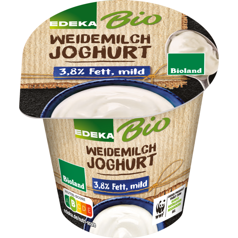 Bio EDEKA пастбищное молоко йогурт мягкий 3,8% 150g