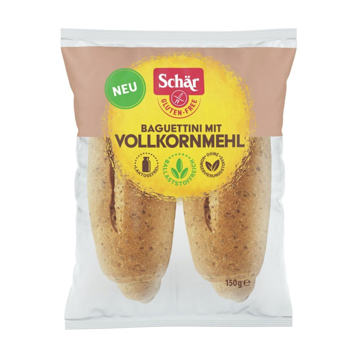 Schär Baguettini mit Vollkornmehl 150g