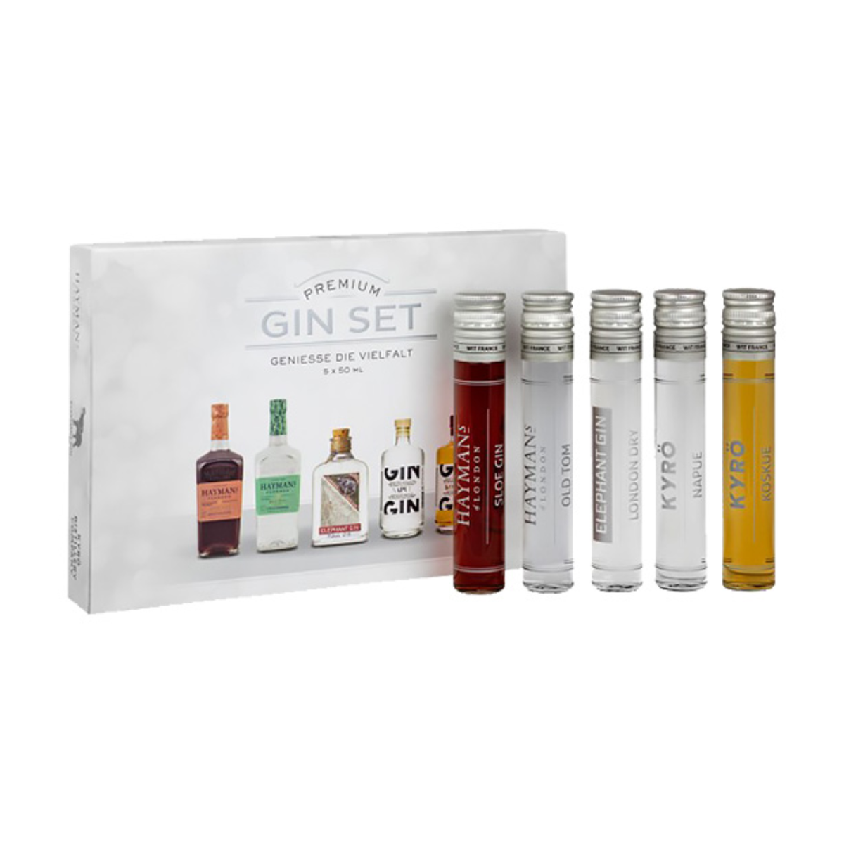 Sierra Madre Gin Tasting Box Premium 40-47% 5x0,05l