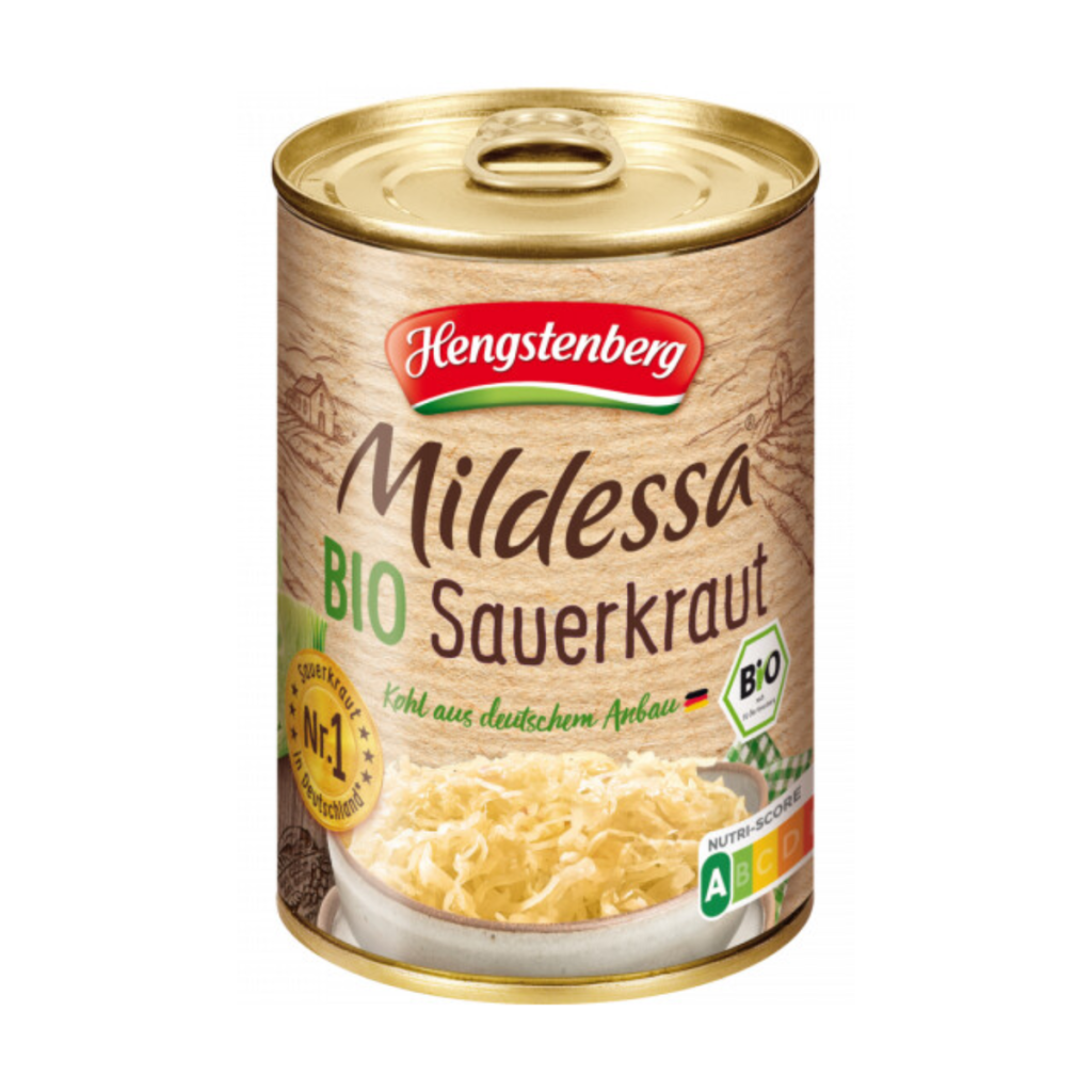 Bio Mildessa Weißkraut fermentiert 400g