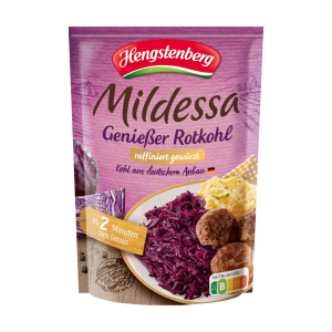 Bio Mildessa Rotkohl gekocht 400g