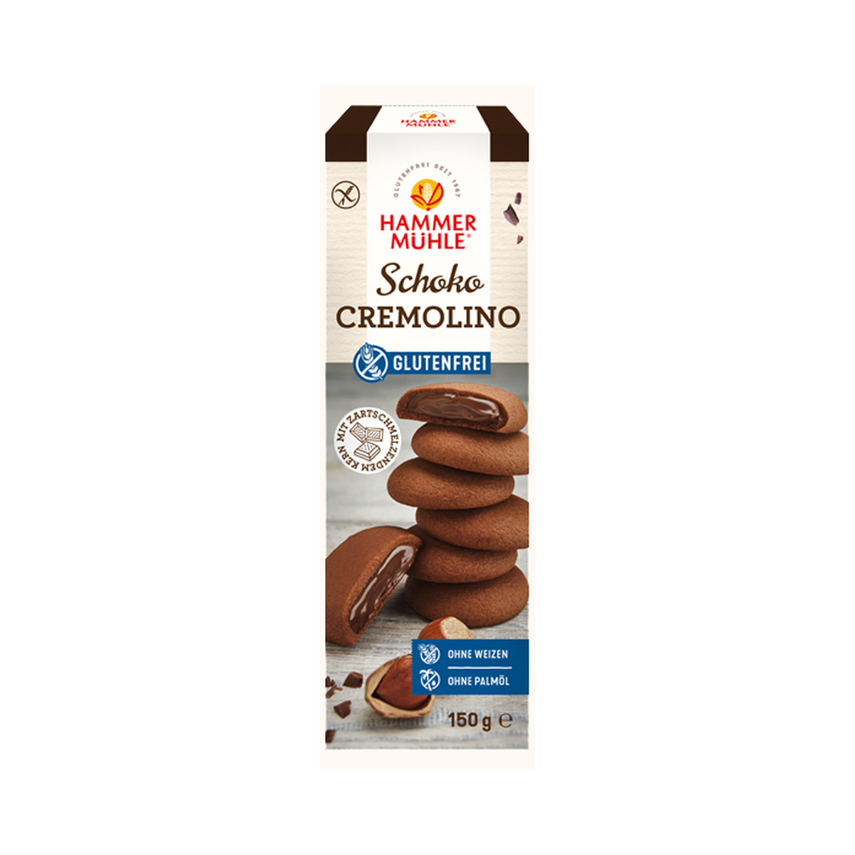 Hammermühle Schoko Cremolino 150g