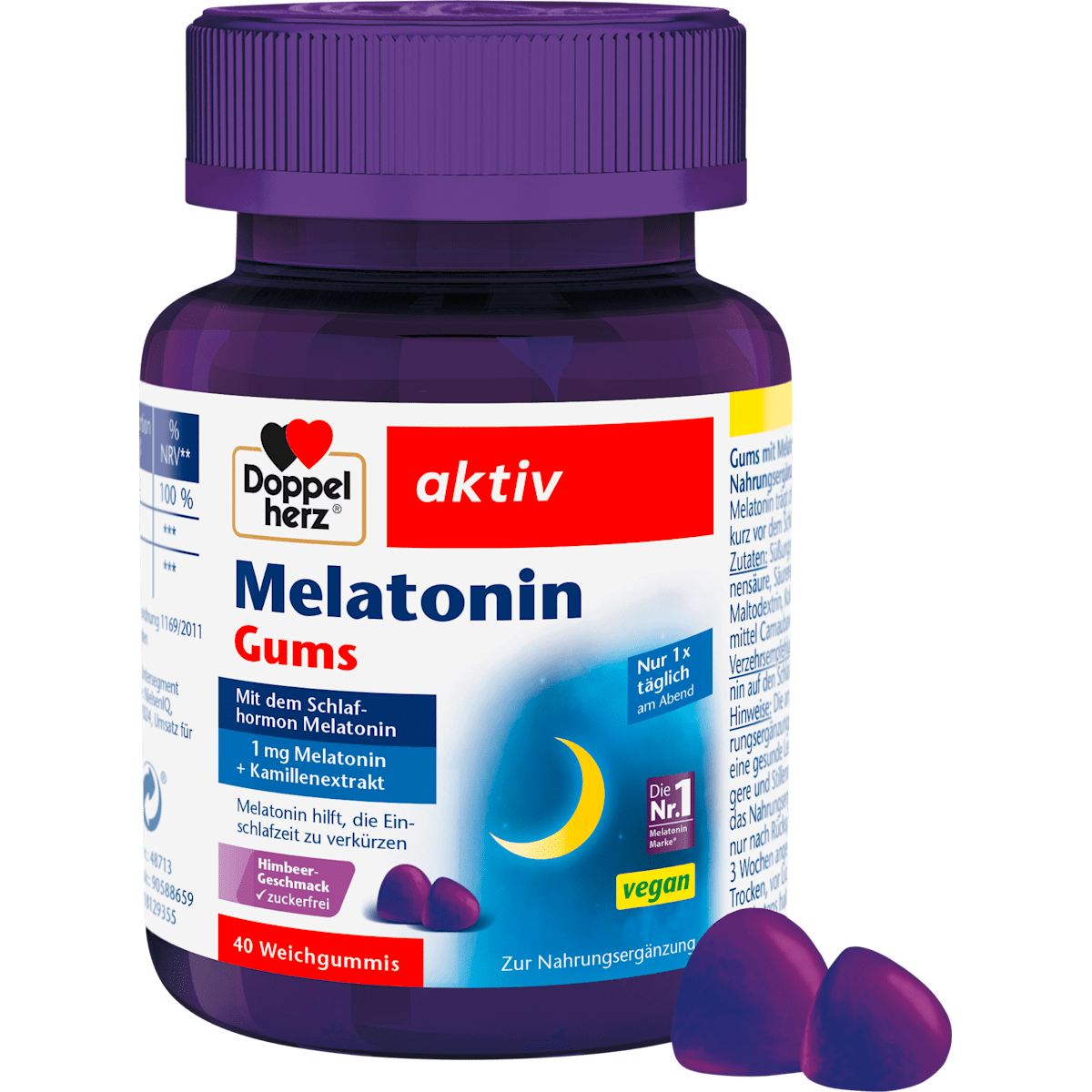 Doppelherz Melatonin Gums 40ST 120g
