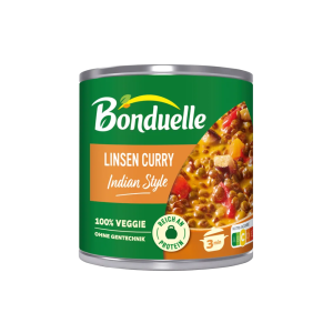 Bonduelle Чечевица карри 400g