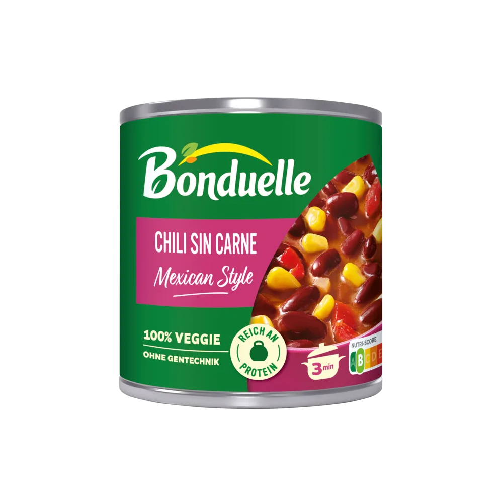 Bonduelle Chili sin Carne 400g