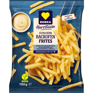 EDEKA Herzstücke Backofen Frites extra dünn 750g