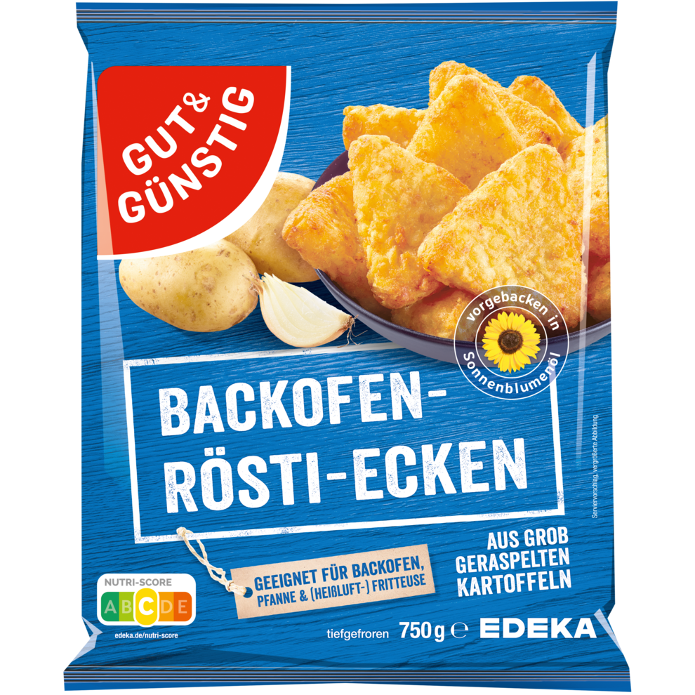 GUT&GÜNSTIG Rösti-Ecken 750g