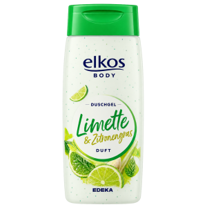 EDEKA elkos Duschgel Limette&Zitronengras 400ml