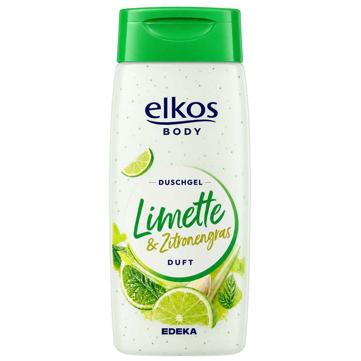 EDEKA elkos Duschgel Limette&Zitronengras 400ml