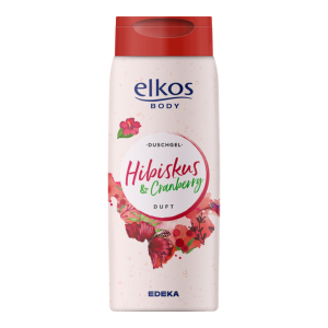 EDEKA elkos Duschgel Hibiskus&Cranberry 400ml