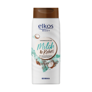 EDEKA elkos Cremedusche Milch&Kokos 400ml