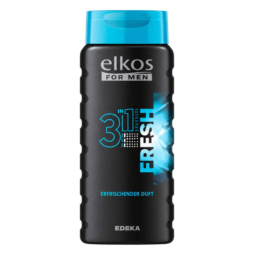 EDEKA Elkos MEN гель для душа 3in1 фреш 400ml