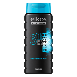 EDEKA Elkos MEN гель для душа 3in1 фреш 400ml
