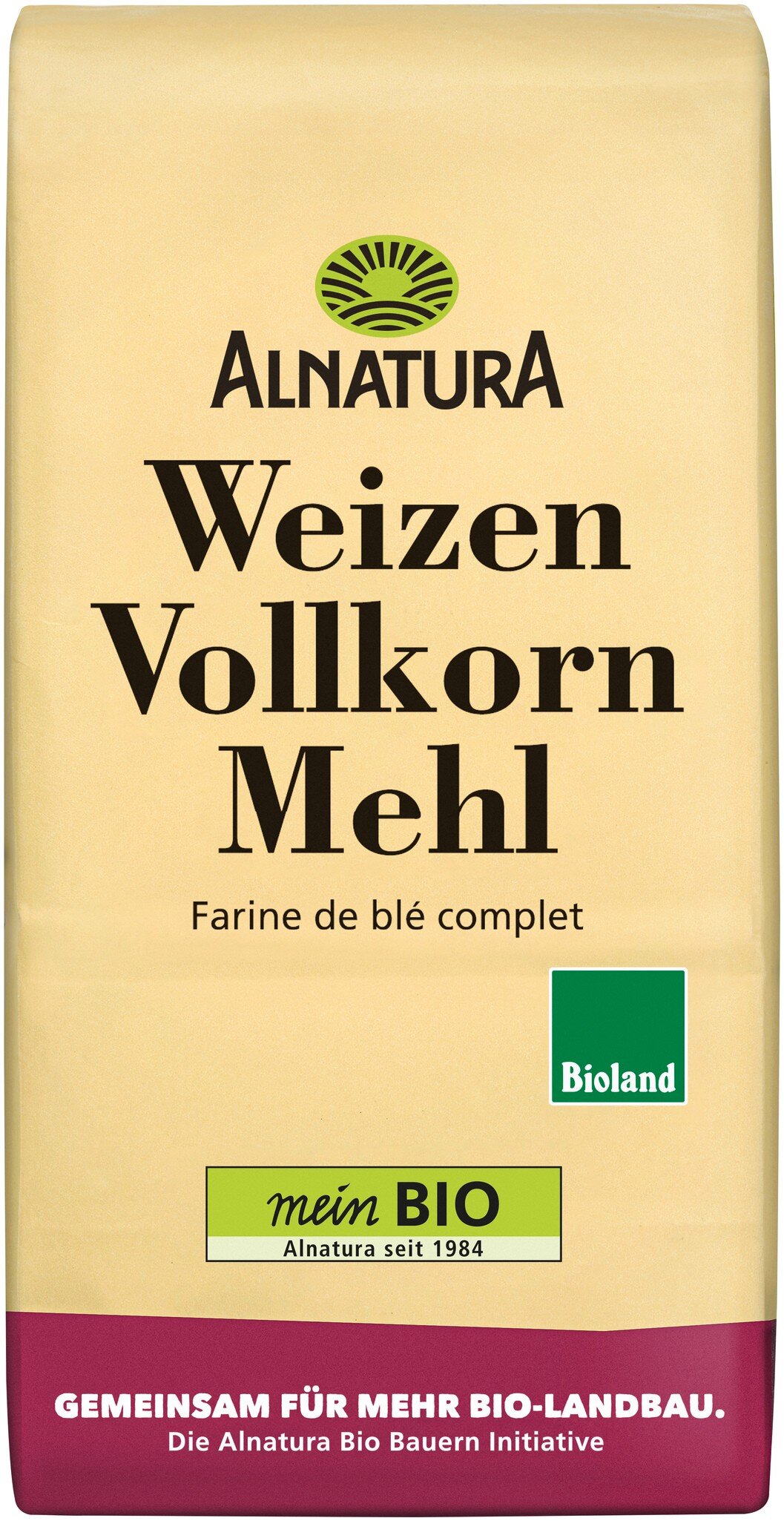 Bio Alnatura Weizenvollkornmehl 1kg
