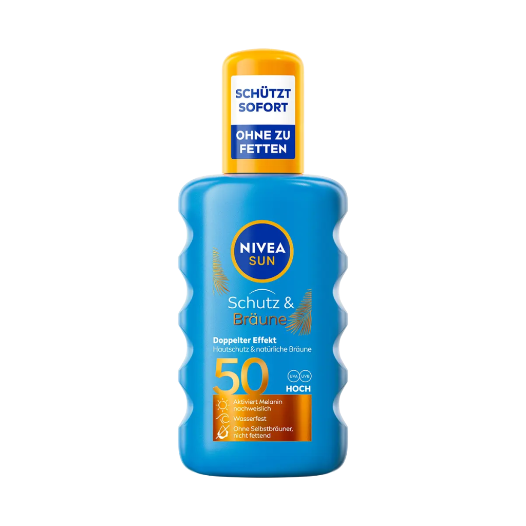 Nivea Sun Spray Schutz & Bräune Doppelter Effekt LF50 200ml