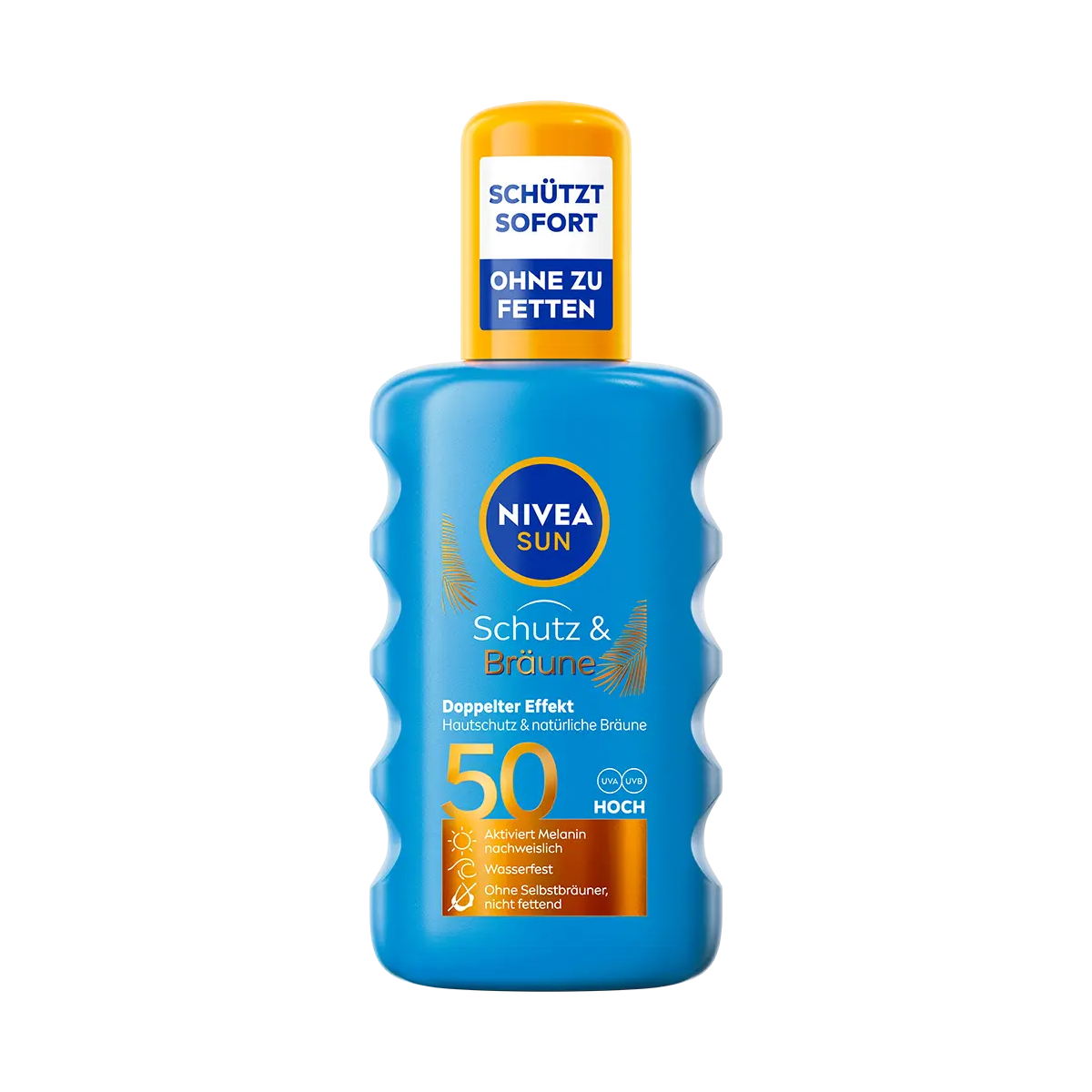 Nivea Sun Spray Schutz & Bräune Doppelter Effekt LF50 200ml