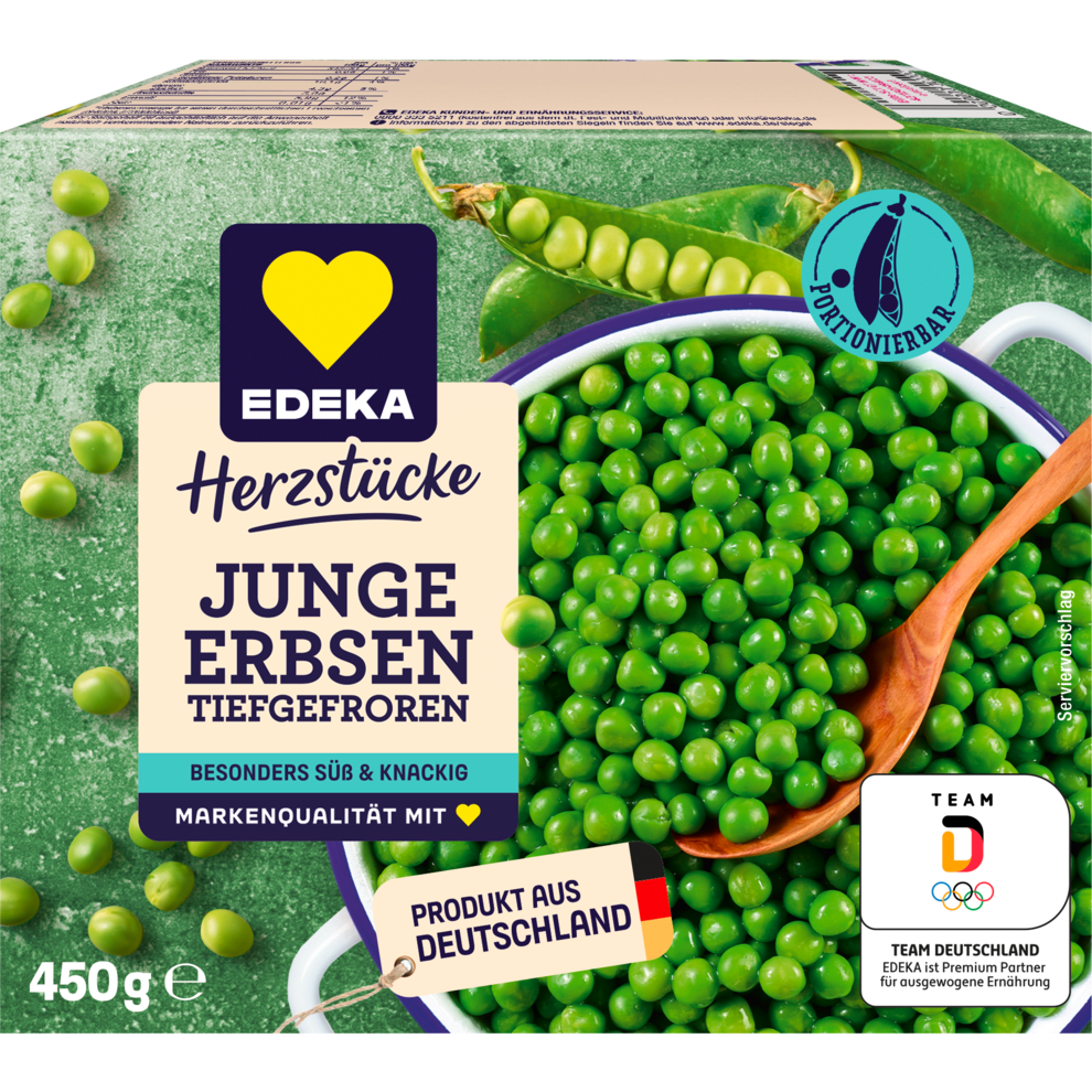 EDEKA Herzstücke горох 450g