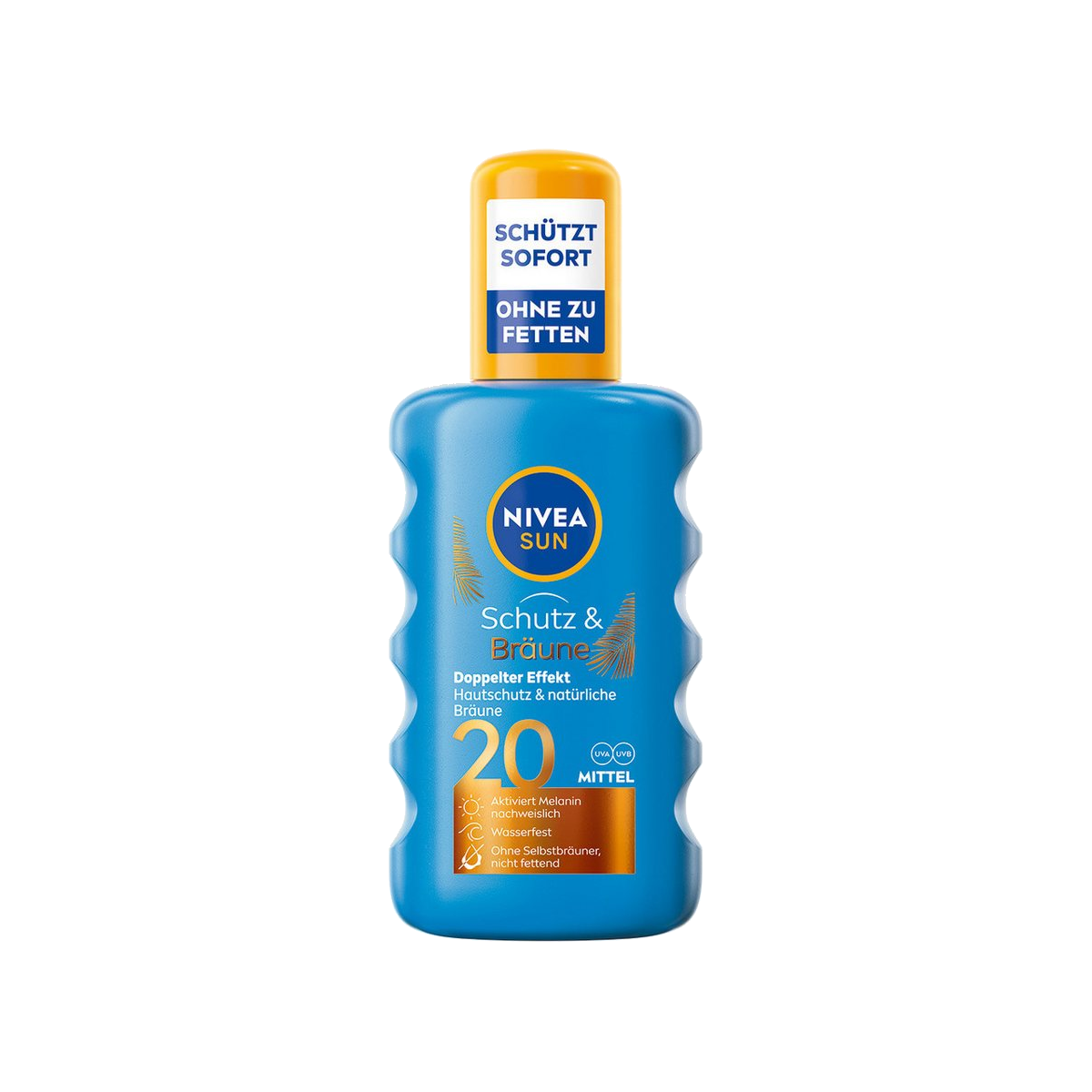 Nivea Sun Spray schützende Bräune LF20 200ml