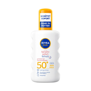 Nivea Sun Sensitiv Sofort-Schutz schützt bei Sonnenallergie LF50+ 200ml