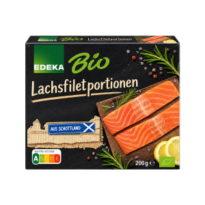 Bio EDEKA Lachsfiletportionen 200g