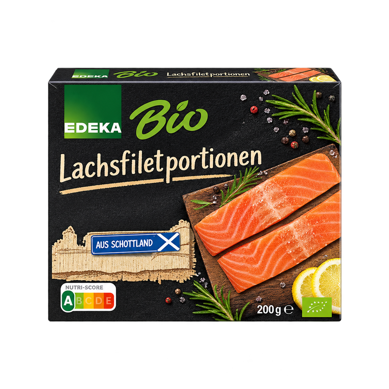 Bio EDEKA Lachsfiletportionen 200g
