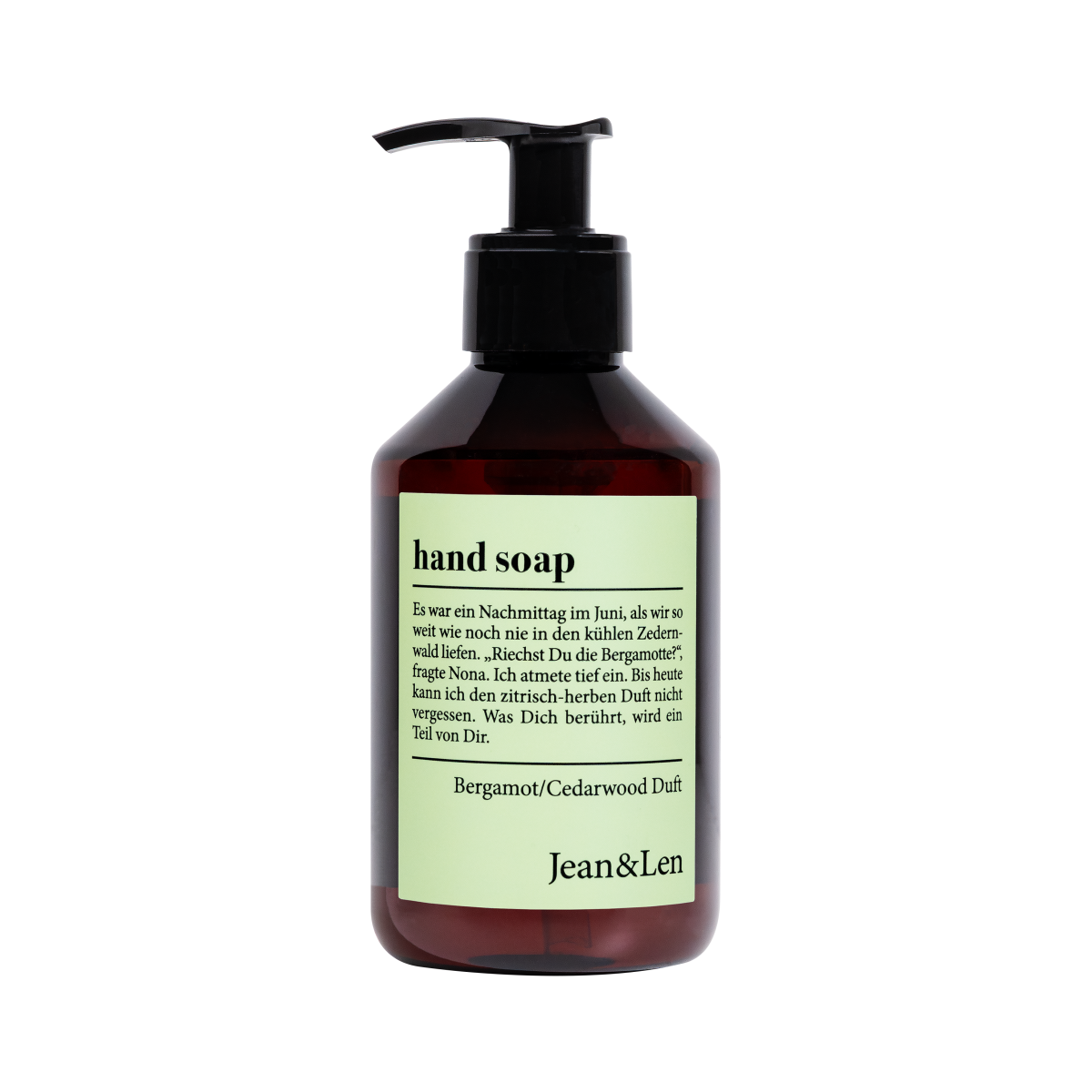 Jean&Len Philosophie Hand Soap Bergamot/Cedarwood 250ml