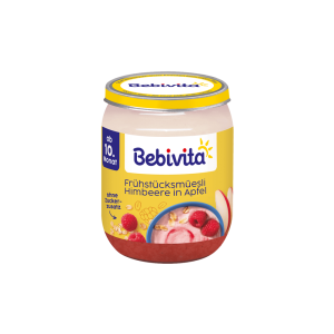 Bio Bebivita Frühstücksmüesli Himbeere in Apfel 160g