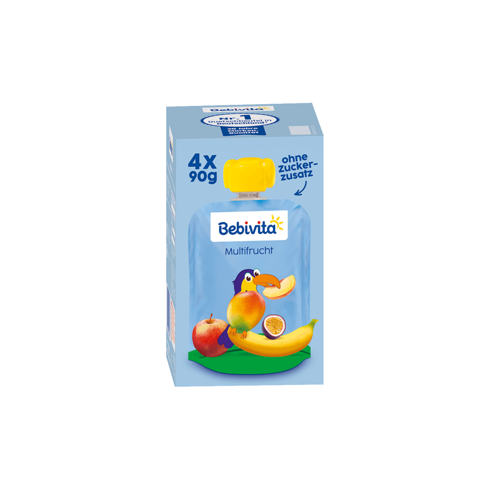 Bebivita Quetschbeutel Multifrucht 4x90g