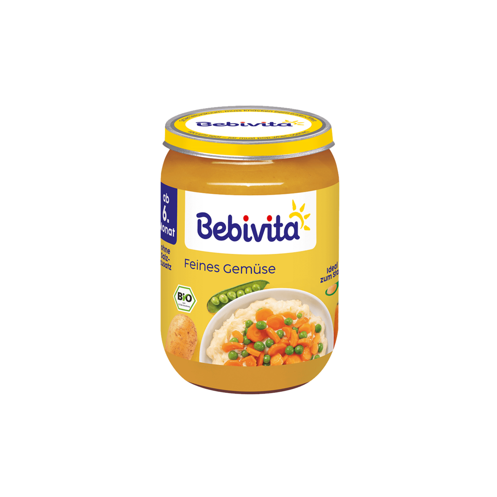 Bio Bebivita Feines Gemüse ab 6.Monat 190g