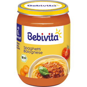 Bio Bebivita спагетти болоньезе, 5.Monat 190g