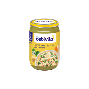 Bio Bebivita Risotto mit Spinat und Käse 220g