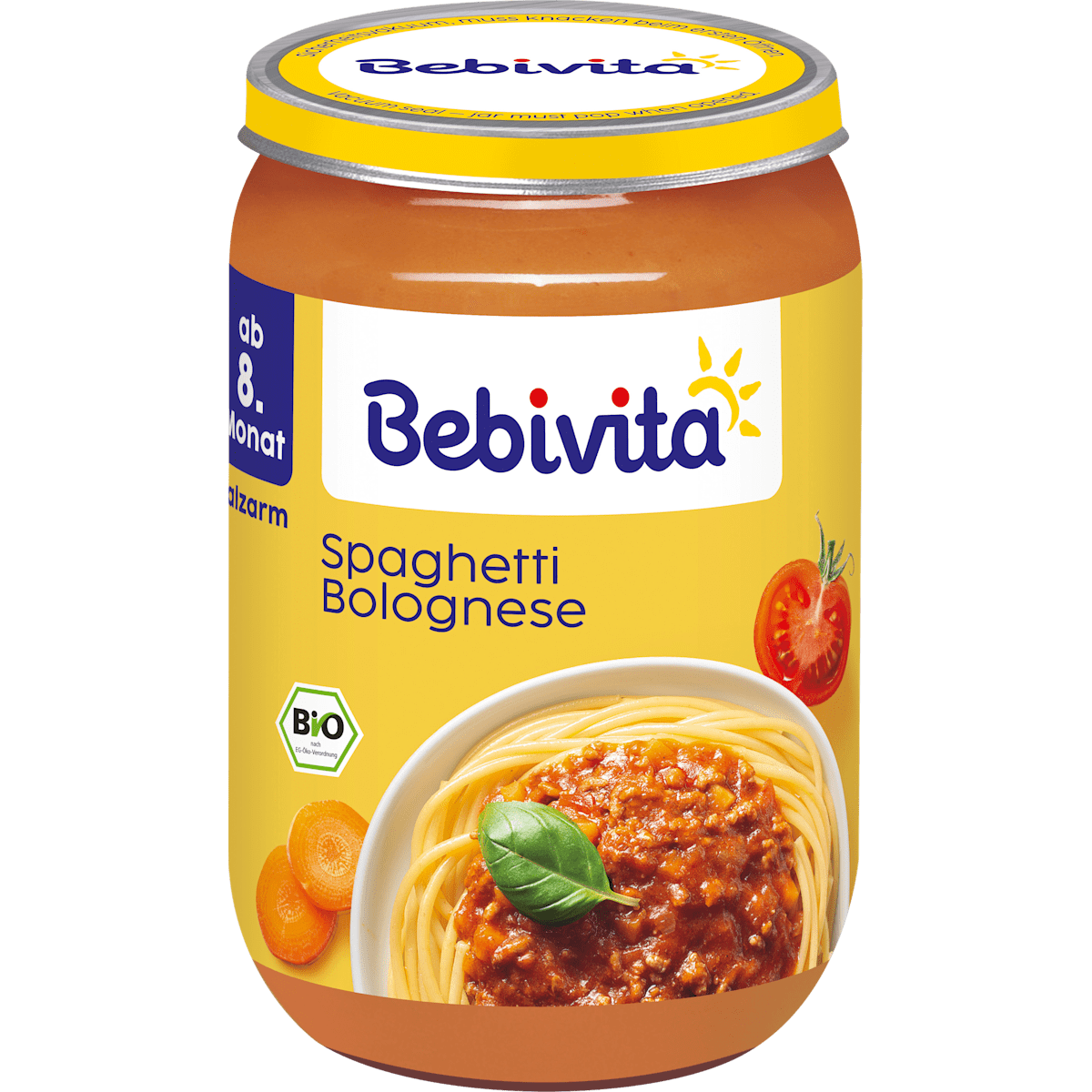 Bio Bebivita спагетти болоньезе 220g