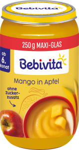 Bio Bebivita фрукты манго, яблоко 250g