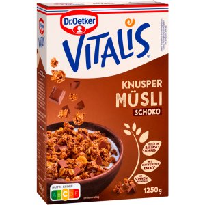 Dr.Oetker Vitalis Knuspermüsli Schoko 1,25kg