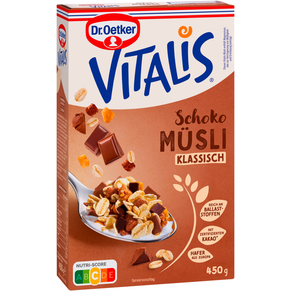 Dr.Oetker Vitalis Schokomüsli klassisch 450g