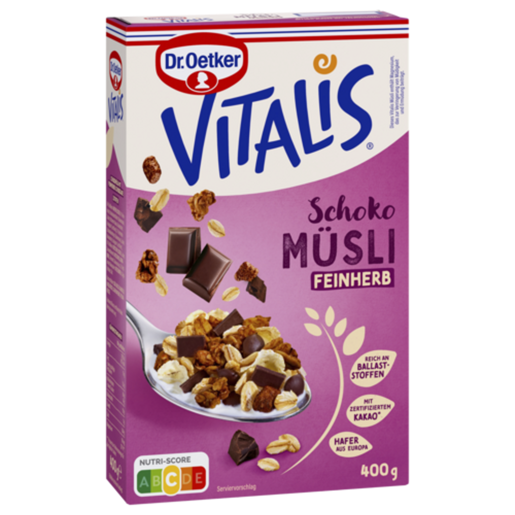 Dr.Oetker Vitalis Schokomüsli feinherb 400g