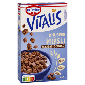 Dr.Oetker Vitalis Knuspermüsli Nougat-Schoko 410g