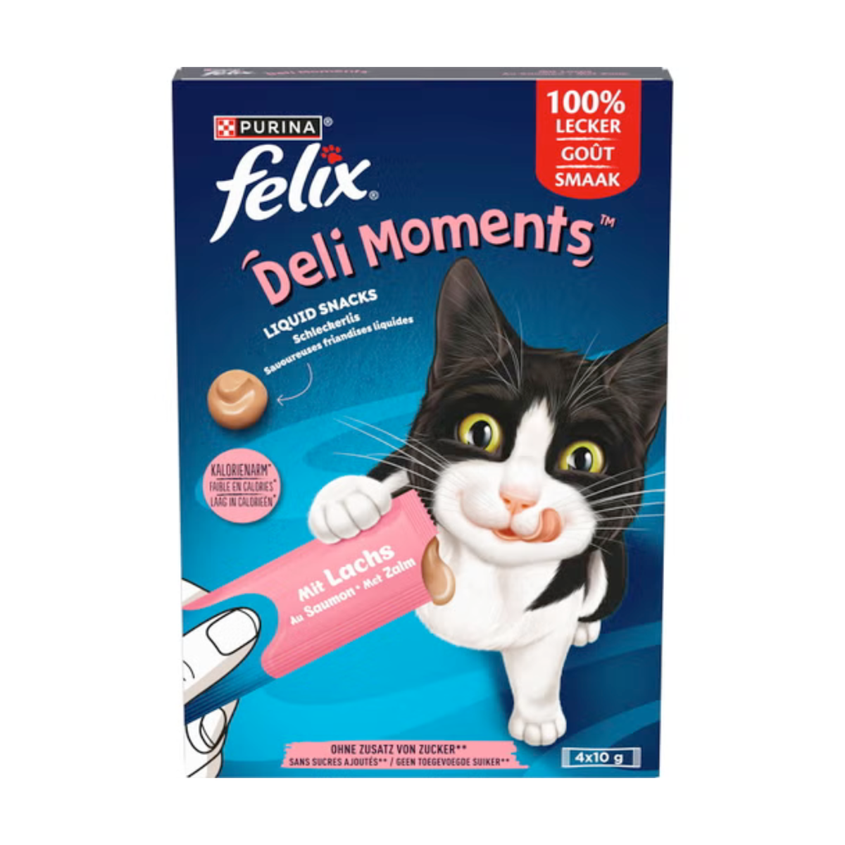 Felix Deli Moments Lachs 4x10g