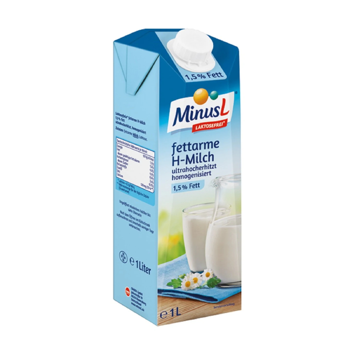 MinusL Ультрапастеризованное молоко 1,5% 1l