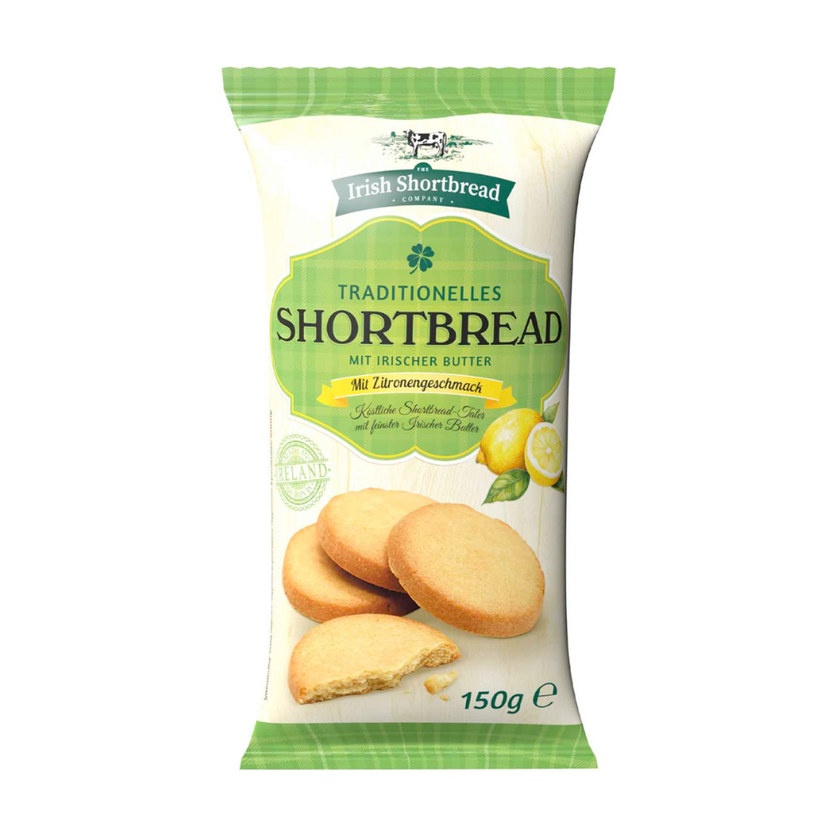 The Irish Shortbread Company Zitronen-Shortbread 150g