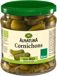 Bio Alnatura Cornichons 330g