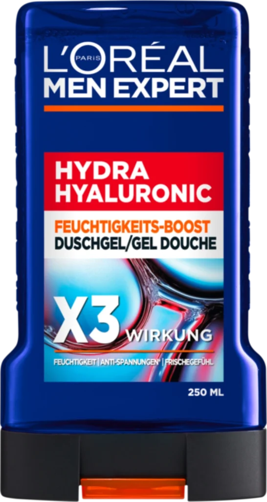 Loreal Hydra Hyaluronic Duschgel mit Hyaluronsäure 250ml