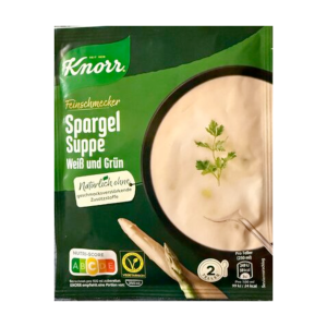 Knorr Feinschmecker Spargel Suppe weiß und grün für 500ml