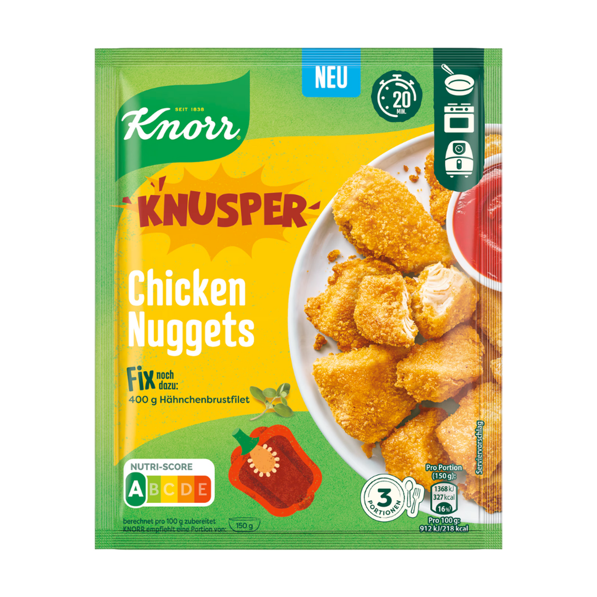 Knorr Fix курица наггетсы 60g